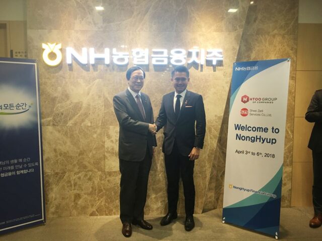 HTOO Group of Companies and NongHyup Financial Group Inc. of Korea are going to make economic co-operation business