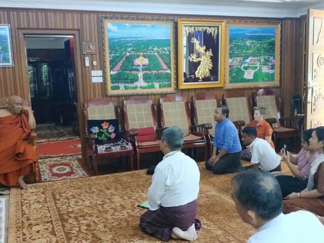 Donation of Kyats 12 lakhs towards Udaka Dhana Htarwara – Forever Donation of Esstential Water