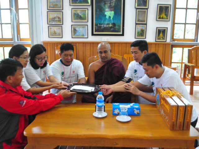 HTOO Group of Companies collectively celebrate tree planting event at Pann Pyo Lett Forestry