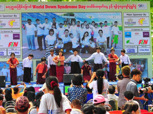 Htoo Foundation has donated ten lakh kyats for 4th World Down Syndrome Day Fun Fair