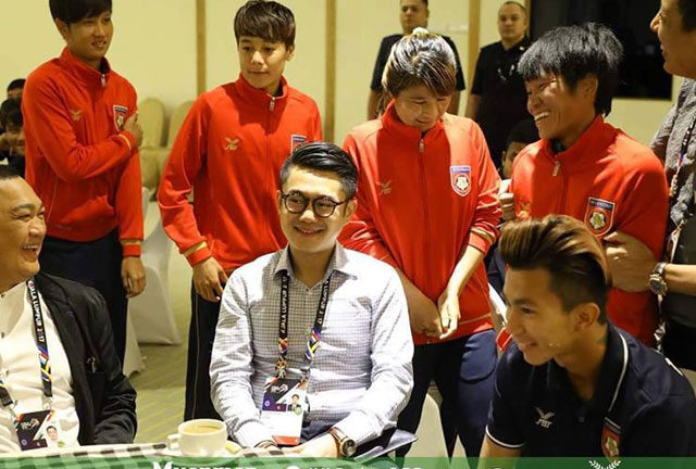 HGC Chairman U Tay Za has awarded US $ 10,000 to Myanmar’s Selected U -22 Group as preliminary success