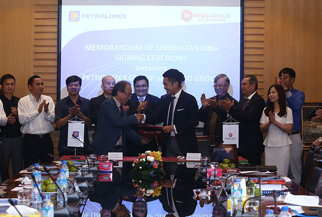 HTOO Group of Companies and Vietnam National Petroleum Group (Petrolimex) Signed MOU